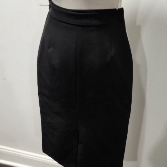 Twenty Easy Kaos Made in Italy Black Midi Skirt Size 4 - Picture 4 of 4